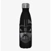 Null Star Wars Vader Black Stainless Steel Water Bottle