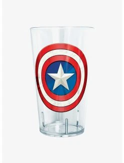 Null Marvel Captain America Shield Tritan Cup