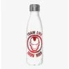 Null Marvel Train Like Iron Man Stainless Steel Water Bottle