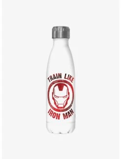 Null Marvel Train Like Iron Man Stainless Steel Water Bottle