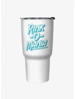 Null Stranger Things Rink-O-Mania Logo Travel Mug