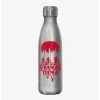 Null Stranger Things Riding Bikes Stainless Steel Water Bottle