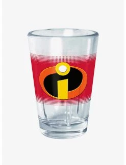 Null Disney Pixar The Incredibles Logo Mini Glass