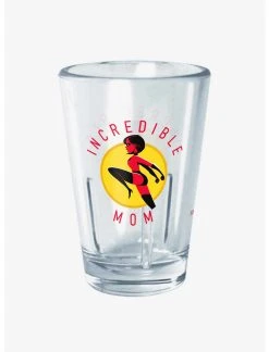 Null Disney Pixar The Incredibles Incredible Mom Mini Glass