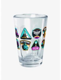 Null Disney Pixar Lightyear Icon Badges Mini Glass