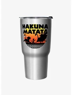 Null Disney The Lion King Sunset Hakuna Travel Mug