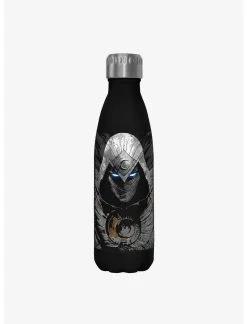 Null Marvel Moon Knight Suit Up Stainless Steel Water Bottle
