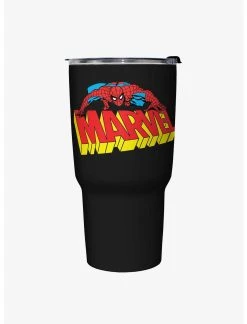 Null Marvel Spider-Man Spidey Logo Travel Mug
