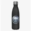 Null Marvel Black Panther Chrome Emblem Water Bottle