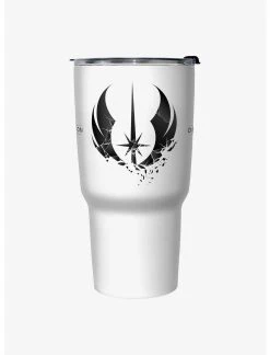 Null Star Wars Shattered Jedi Logo Travel Mug