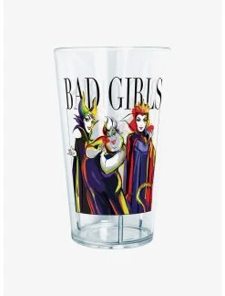 Null Disney Villains Bad Girls Maleficent, Ursula, & Evil Queen Tritan Cup
