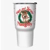 Null Rudolph The Red-Nosed Reindeer Nice And Never Naughty Travel Mug