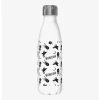 Null Wednesday Icons Pattern Water Bottle