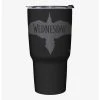 Null Wednesday Nevermore Raven Travel Mug