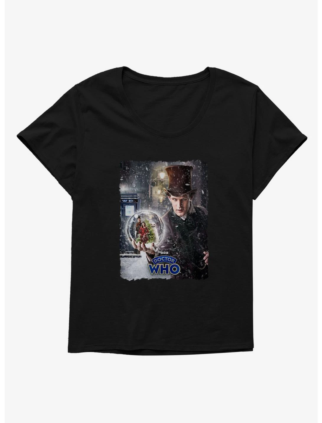 Null Doctor Who The Snowmen Womens T-Shirt Plus Size 1 Null Doctor Who The Snowmen Womens T-Shirt Plus Size