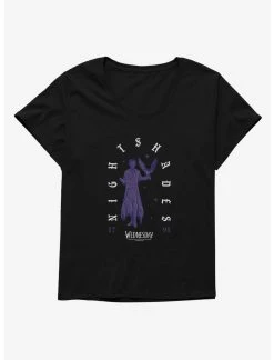 Null Wednesday Nightshades Womens T-Shirt Plus Size